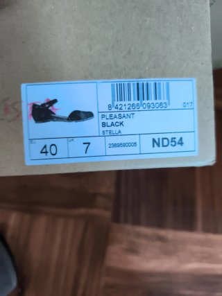 El Naturalista Sandalias Negras Talla 40 Stella
