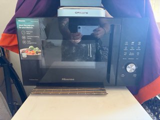 Microondas Hisense Negro