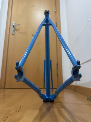 Cuadro y horquilla Surly Steamroller Azul