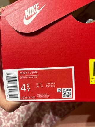 Zapatillas Nike Shox grises