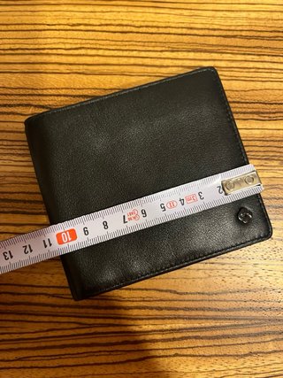 Cartera/tarjetero piel negra Samsonite