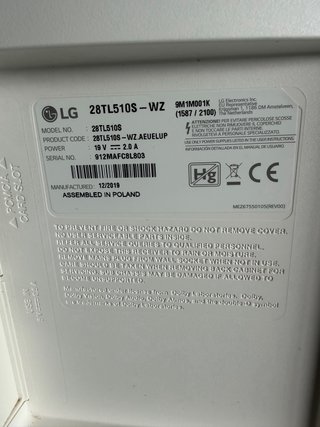 Televisor LG 28 Smart TV