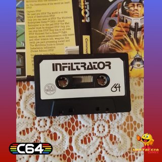 Commodore 64. Infiltrator. COMO NUEVO.