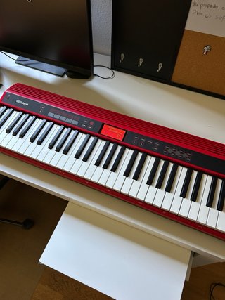 Roland GO:KEYS Piano Eléctrico Rojo