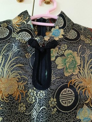 Vestido estilo kimono estampado