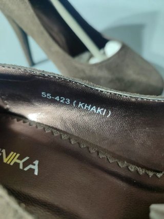 Zapatos de tacón marrones sin estrenar38-39-40+41