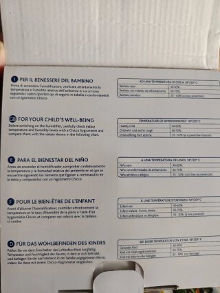 Humidificador Chicco Humi3 Frío