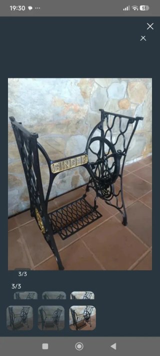 Maquina coser singer
