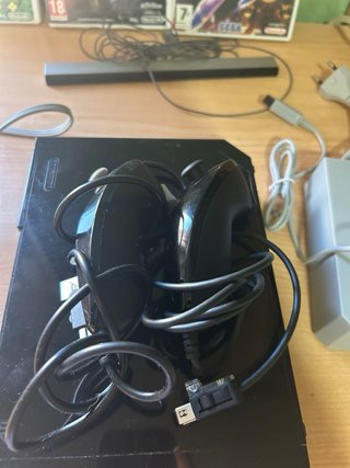 Consola Wii Nera + Giochi, Accessori e Controller