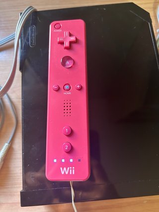 Consola Wii Nera + Giochi, Accessori e Controller