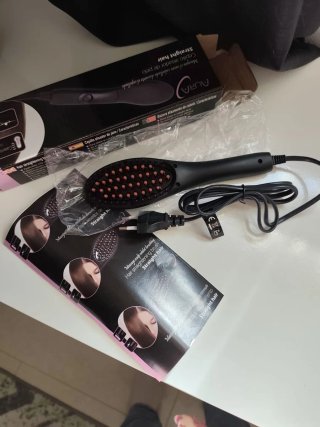 Cepillo Alisador Aura Negro