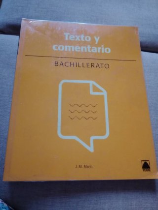 Término, Lengua, Bachillerato