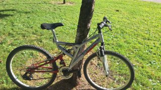 Bicicleta junior Boomerang y otra en color malva