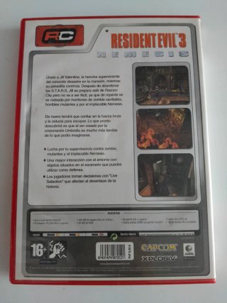 Resident Evil 3: Némesis PC CD-ROM