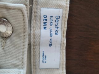 Pantalones cortos Bershka y Springfield chico T 38