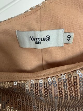 Vestido de fiesta lentejuelas