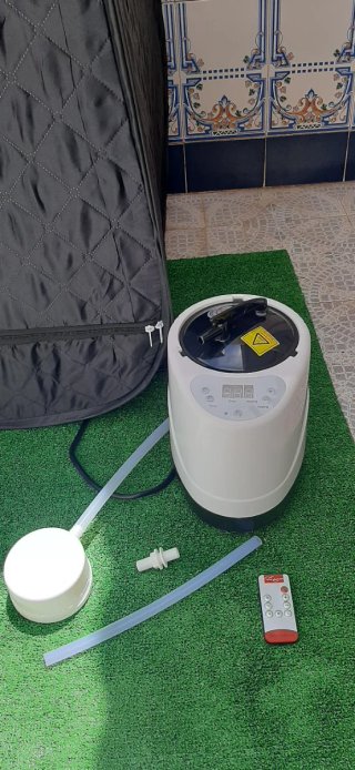 Sauna de vapor portátil