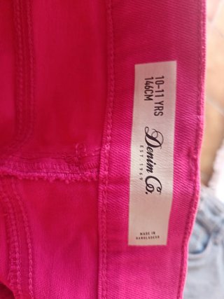 Shorts vaqueros niña 3 uds 5€