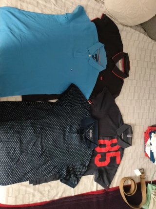 Lote 3 Polos Tommy Hilfiger Talla L 1 polo Levis L