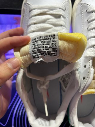 Nike Blazer Talla 38.5 Verde/Blanco
