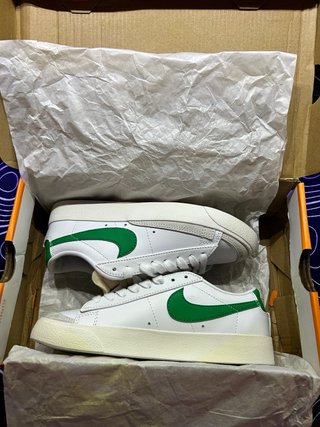 Nike Blazer Talla 38.5 Verde/Blanco