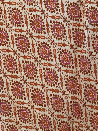 Falda larga estampada talla única