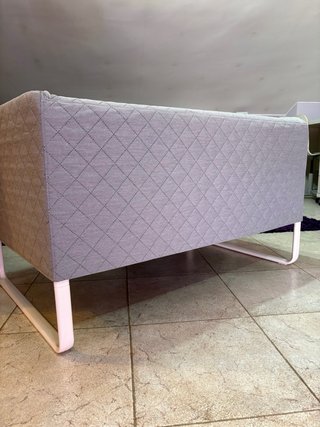 Sofá 2 plazas gris Ikea