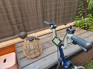 Brompton Eléctrica Azul