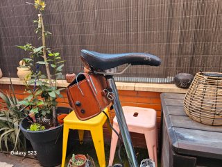 Brompton Eléctrica Azul