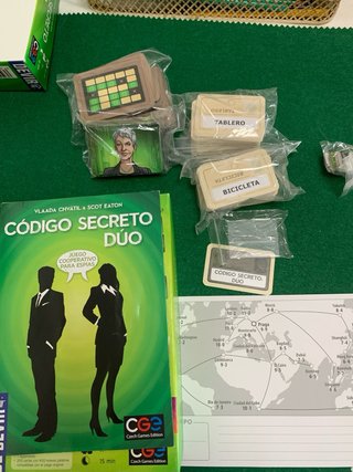 Código Secreto Dúo Juego de Mesa