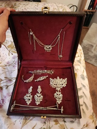 Aderezo Fallera Plata