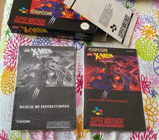 X-Men Mutant Apocalypse SNES PAL ESP Nintendo