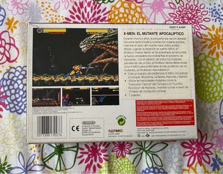 X-Men Mutant Apocalypse SNES PAL ESP Nintendo
