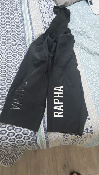 Conjunto Ciclismo Rapha Negro y Blanco