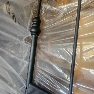 Cabecero de forja negro NUEVO