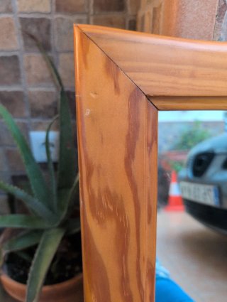 Espejo Madera Estilo Provenzal