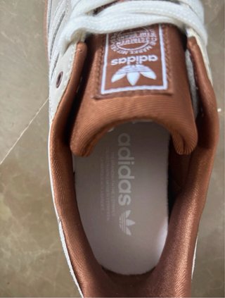 Zapatillas Adidas Samba Beige/Marrón Talla 38
