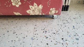 Sofá Cama Estilo Italiano Tela Estampado Floral