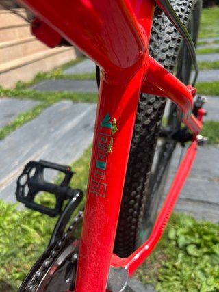Bicicleta junior Conor WRC Roja