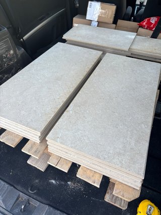 Pavimento Marazzi Mystone Limestone Sand 34x74,5cm