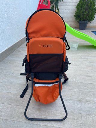 Mochila Portabebés Naranja