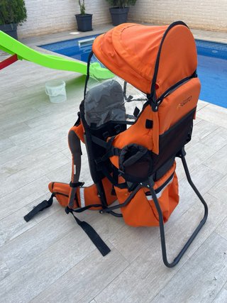 Mochila Portabebés Naranja