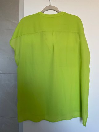 Blusa verde lima talla única