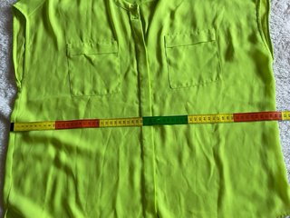 Blusa verde lima talla única