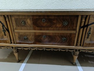 Cómoda de salón madera antigua