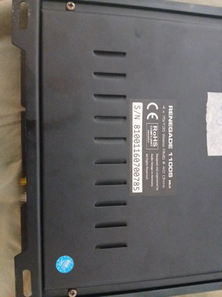Amplificador audio para coche  Renegade  Ren 1100