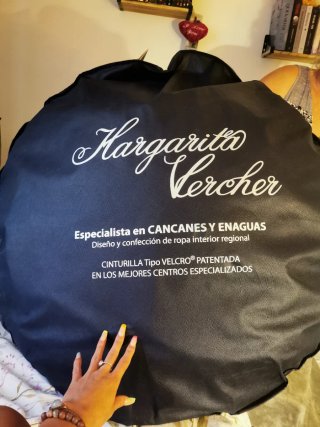 Cancán Fallera Talla 36 Mucho Volumen