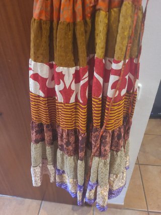 Falda Rociera Boho Estampada