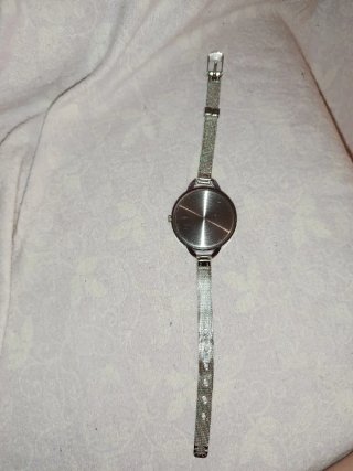 Reloj Calvin Klein Mujer Rosa y Plateado