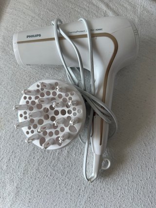 Secador de pelo Philips ThermoProtect Dorado